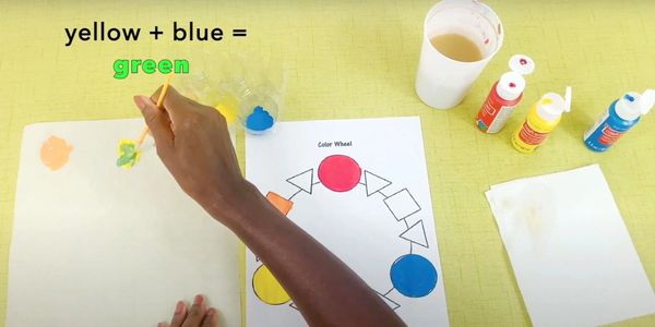 Color Theory and Color Wheel art instruction video from Soul Creative Art Studio YouTube video.