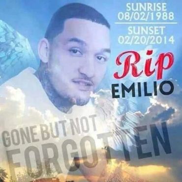 Emilio Rivas 
August 2, 1988 - February 20, 2014