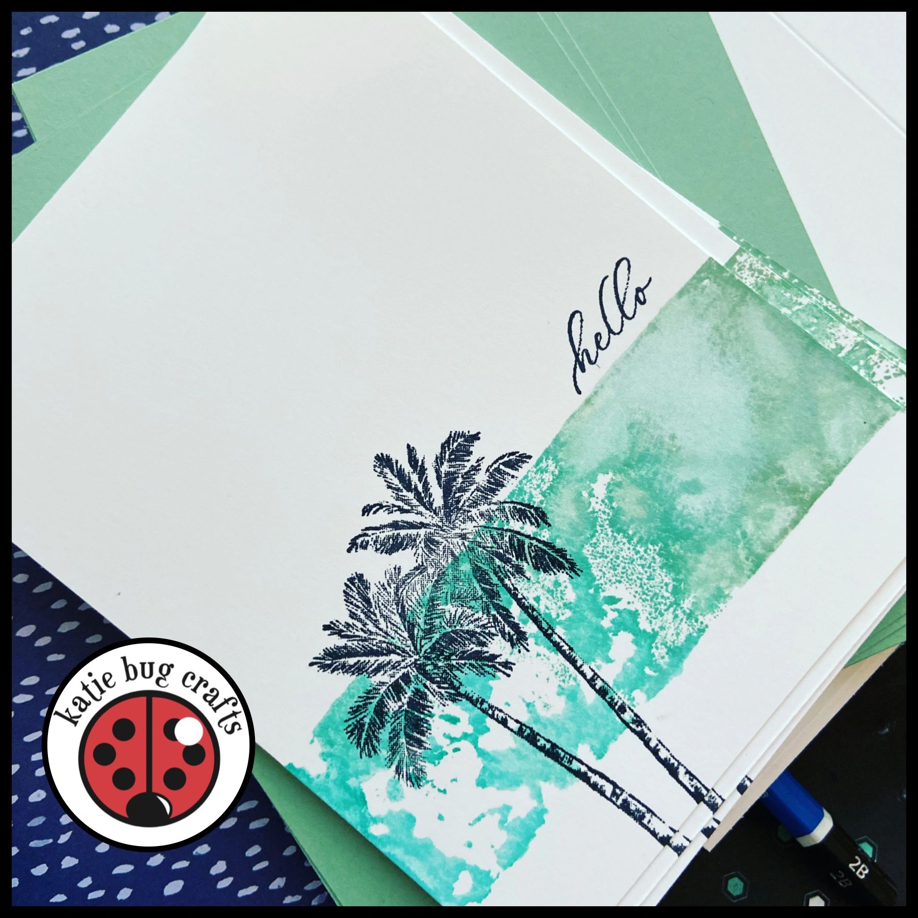 Timeless Tropical and some ink block squishing!