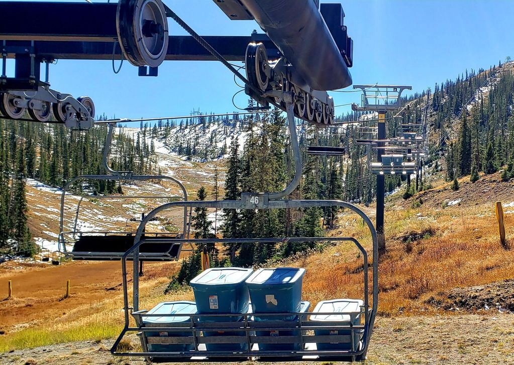 Essais de chargement de remontées mécaniques
