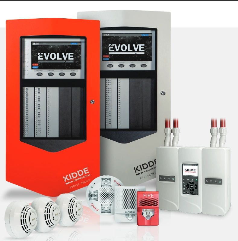 Kidde Evolve Fire Alarm system with modulaser ASD