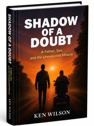 Book cover of 'Shadow of a Doubt' by Ken Wilson.