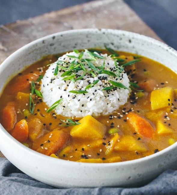 Vegan Japanese Curry Lunas Crib Kitchen