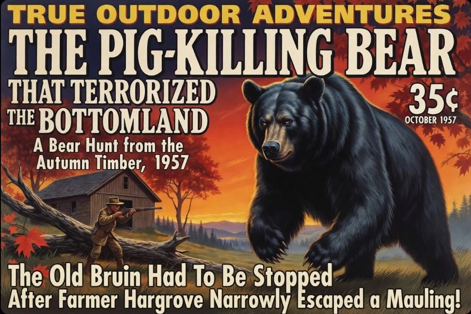 The Old Bruin Had To Be Stopped After Farmer Hargrove Narrowly Escaped a Mauling!