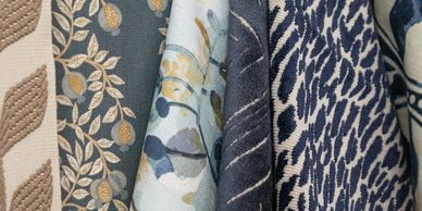 Fabric for custom drapes and curtains