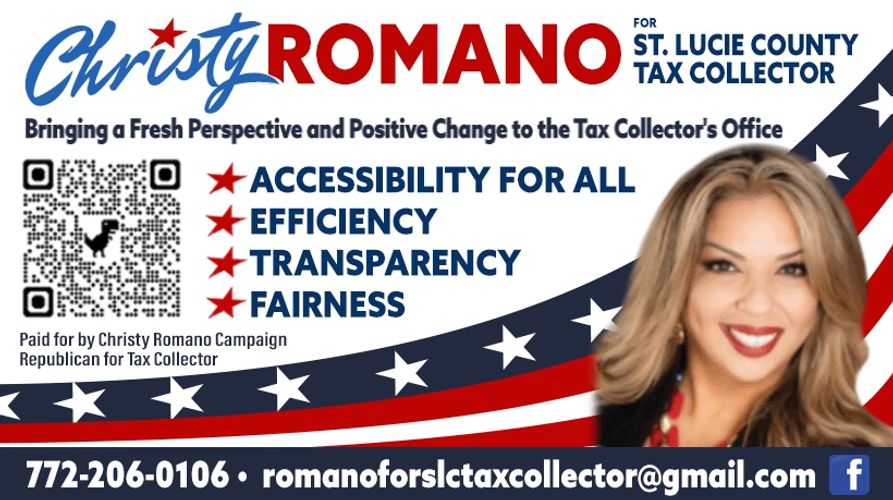 Christy Romano for St. Lucie County Tax Collector
