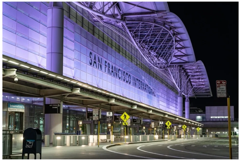SFO International Airport International Terminal Departures