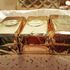 Six gold bars for a luxury bath experience