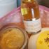 A 24 karat gold body oil moisturizer
