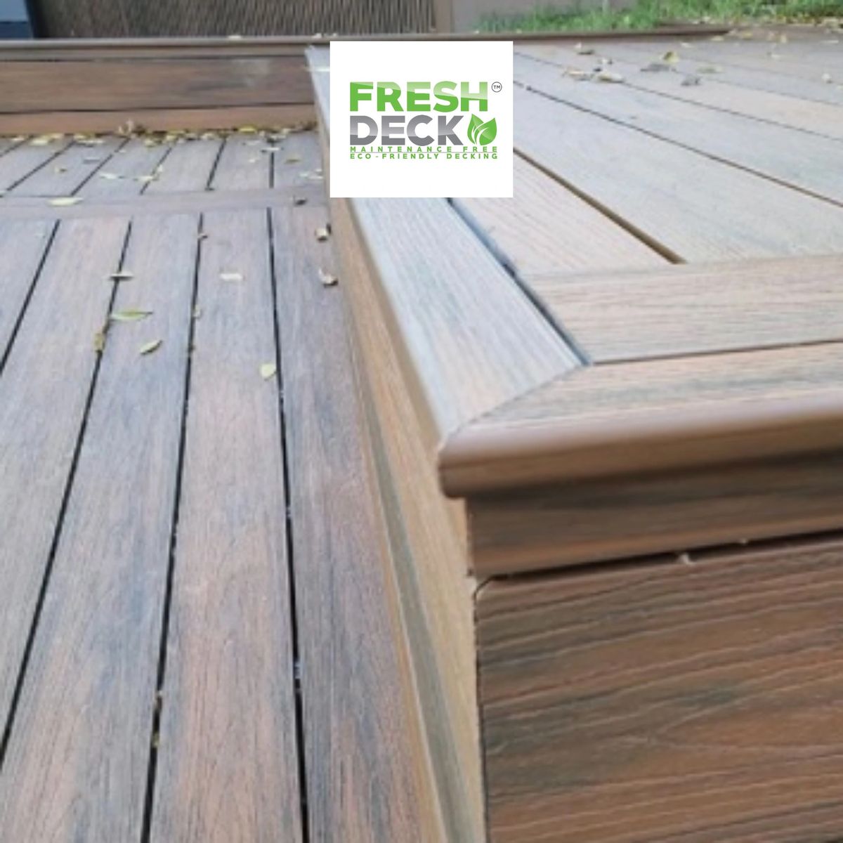 Decking, Step Edge / Fascia FreshDeck™ to Match Decking Profiles Just