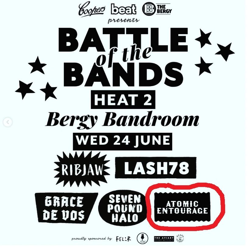 Battle of the Bands Heat 2 at Bergy Bandroom on June 24.