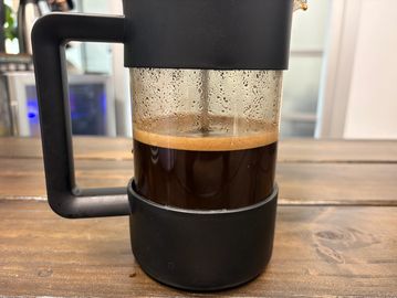 Pot of Hot Espresso