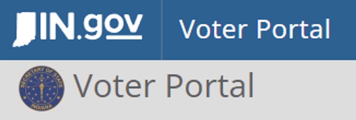 Indiana Voter Portal
Register to Vote
Check Voting Status
Vote by Mail 
Voting Locations