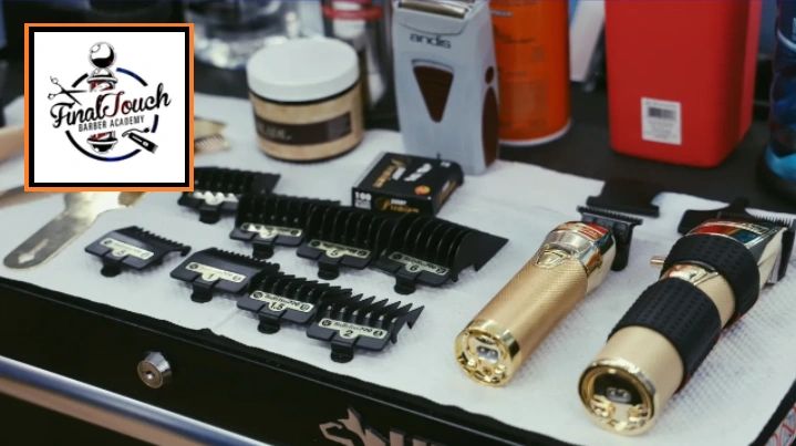 Screenshot of Final Touch Barber Academy website