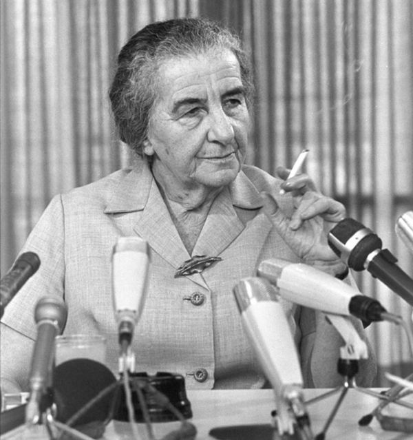 Golda Meir by Mike Broemmel