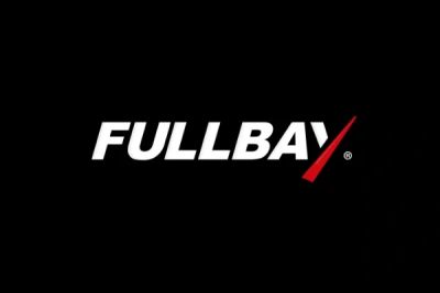 FULLBAY logo with a red checkmark on a black background.