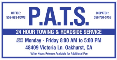 P.A.T.S. Towing and Roadside service