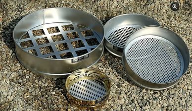 Fine and Coarse Aggregate Test Sieves are essential civil lab equipments  by MSECO