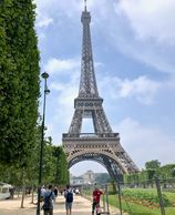 Eiffel tower in Paris, france