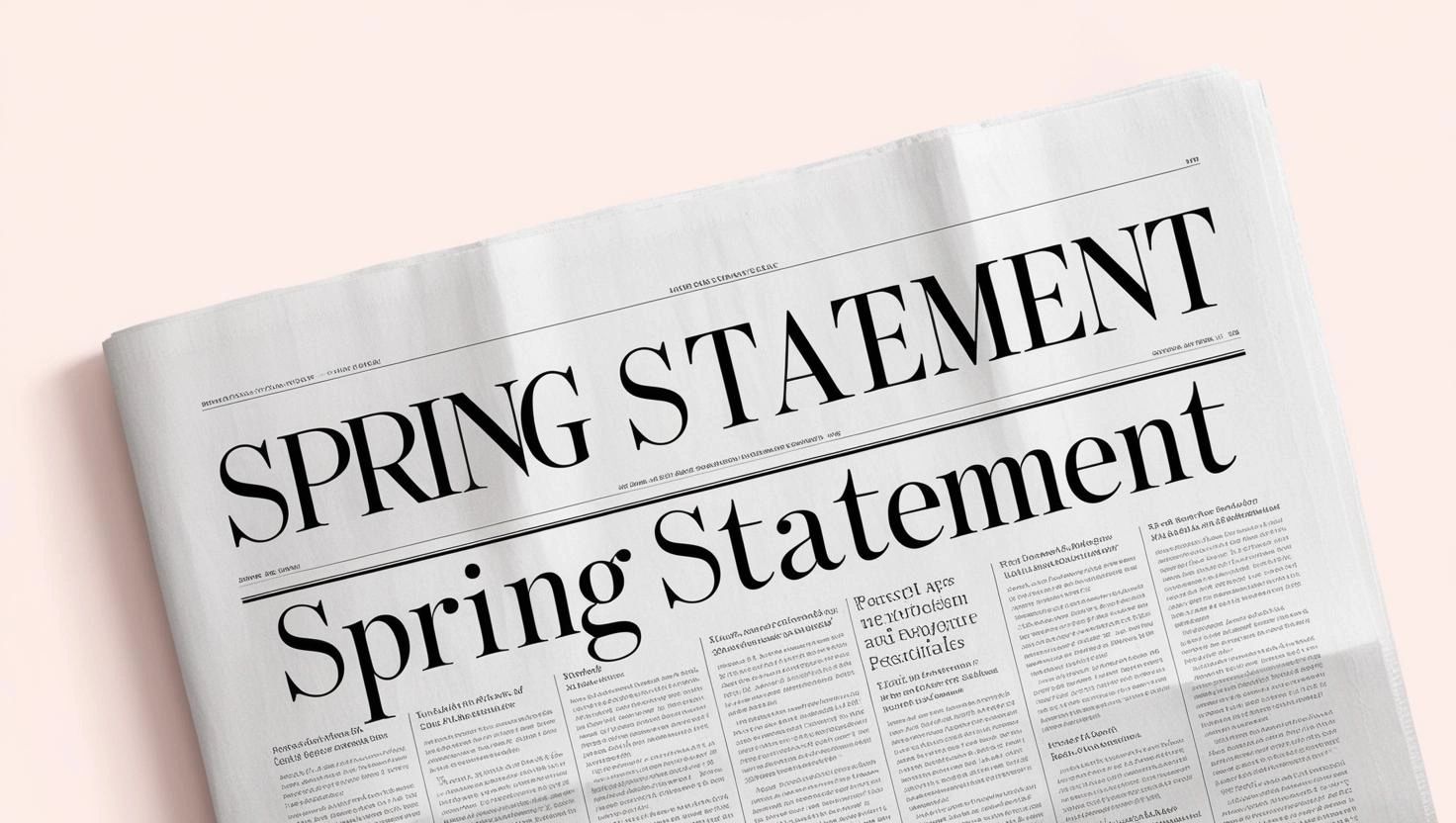 The Spring Statement 2025 – What Does it Mean for Businesses?