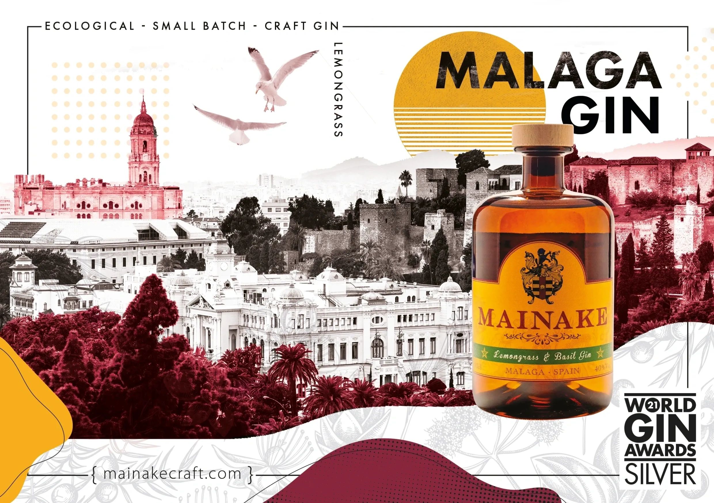 Malaga award winning gin Mainake is the Spirit of Malaga
