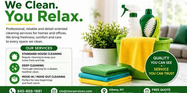 Professional cleaning services for homes and offices with quality and trust.