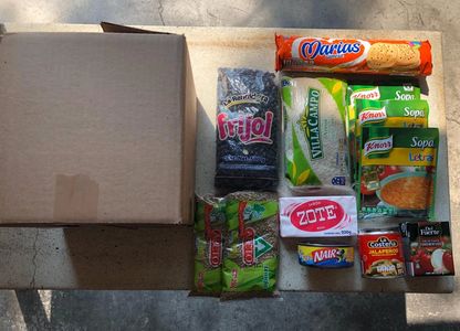 Despensa y canasta básica.
Artículos de primera necesidad