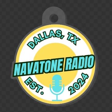 Logo for Navatone Radio in Dallas, TX, established in 2024.