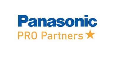 Panasonic PRO Partners logo with a star.