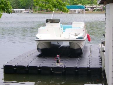 Drive on Pontoon dock 