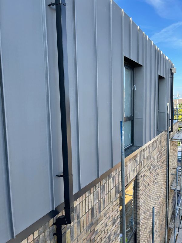 Zinc cladding