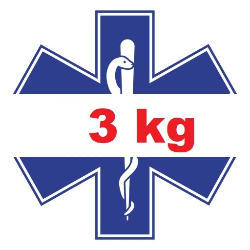 Weight range 3 kg