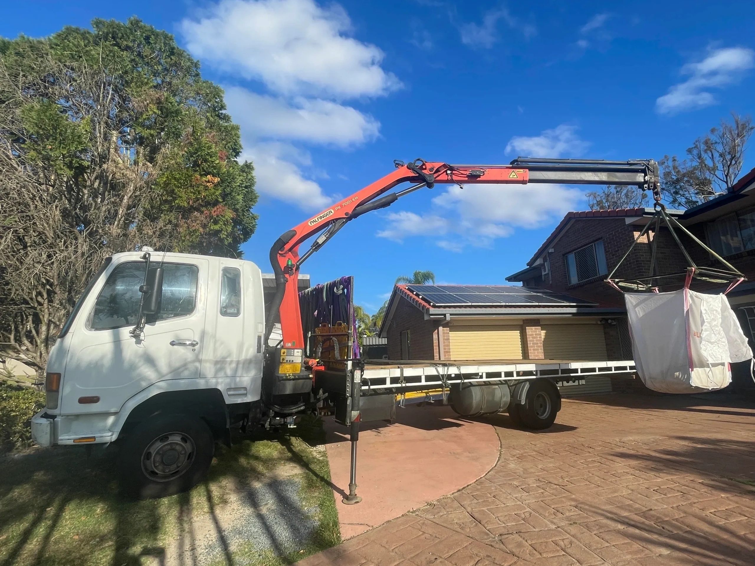 Crane Truck Hire Brisbane JJ Bulley Transport