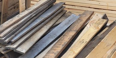 We use high-quality  lumber to make and repair pallets and skids to auite your business needs!!
