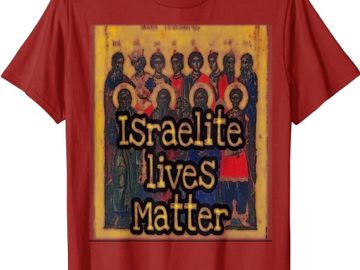 Israelite Lives Matter t-shirt Mashiach and Apostles 