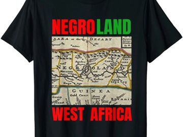 Negroland West Africa t-shirts 