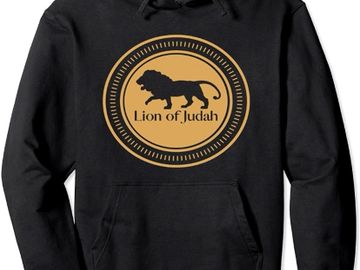 Lion of Judah pullover sweater,  Hebrew Israelite clothing. 