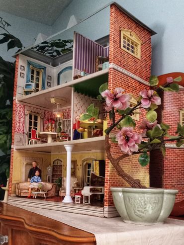 RetroMemento Dollhouse Museum Miniatures Petite Princess  IDEAL Toys Japan 1964 1965 Princess Patti 