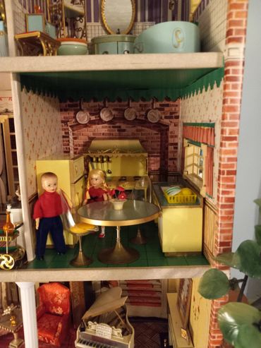 RetroMemento Dollhouse Museum Miniatures Petite Princess Patti IDEAL Toys Japan 1964 1965 Hong Kong