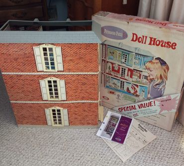 RetroMemento Dollhouse Museum Miniatures Petite Princess  IDEAL Toys Japan 1964 1965 Princess Patti 