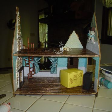 Miniature Bavaria Alpine Spanish Tile RetroMemento Dora Kuhn Dollhouse Greenleaf Kit Ari Tudor Dolls