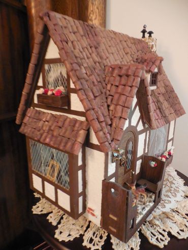 Miniature Bavaria Alpine Spanish Tile RetroMemento Dora Kuhn Dollhouse Greenleaf Kit Ari Tudor Dolls