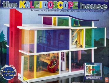 RetroMemento Kaleidoscope House DEI Dollhouse Bozart Toys MoMa Museum Exhibit Wheelwright Simmons 