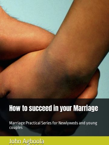 Cover of a marriage guidebook showing two hands holding each other.
