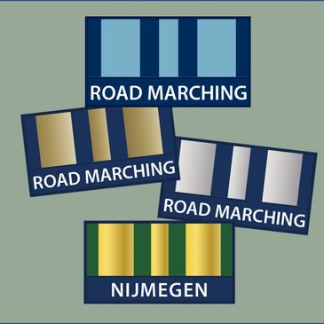 road marching badges qualifications