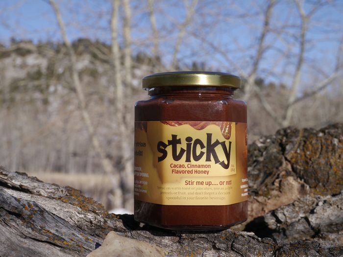 From the Big Sky Country of snow and ice comes Sticky Cacao Cinnamon Honey to melt your heart.
