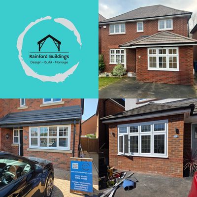 Rainford Buildings garage conversions completed for homeowners in Rainford and St Helens