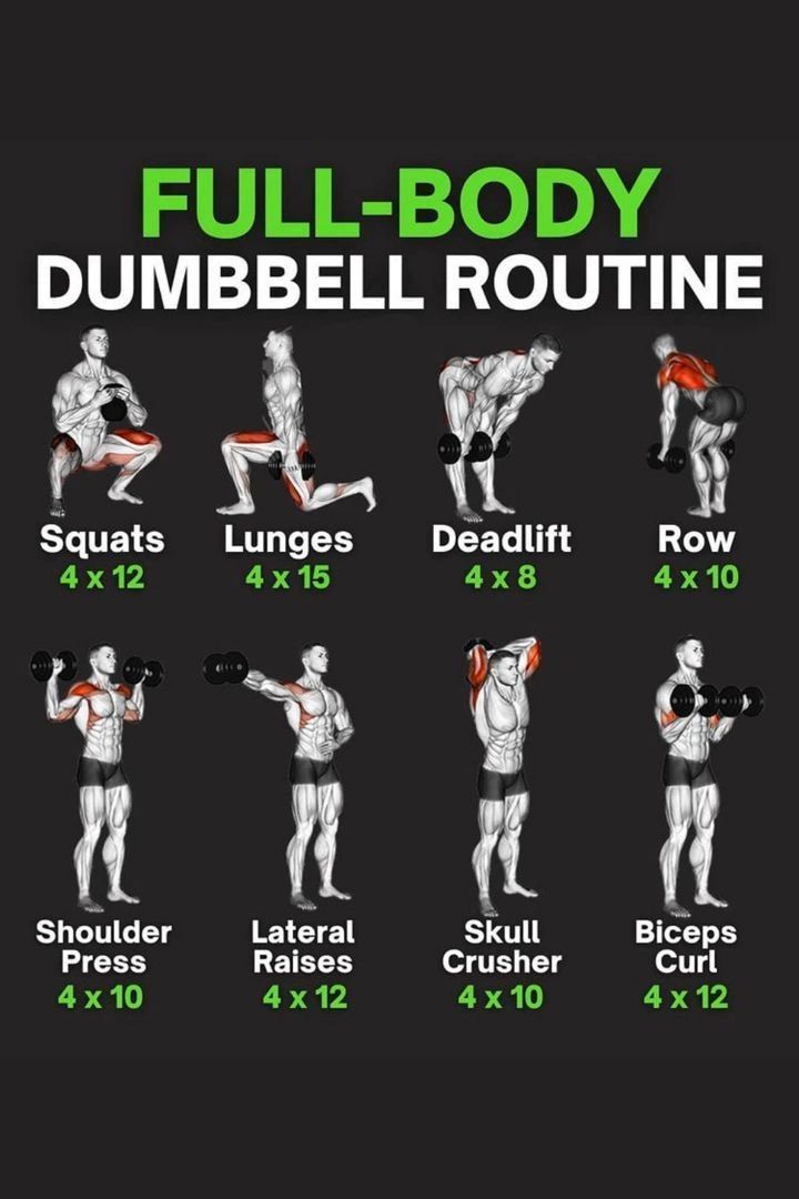 dumbbell exercises at home full body