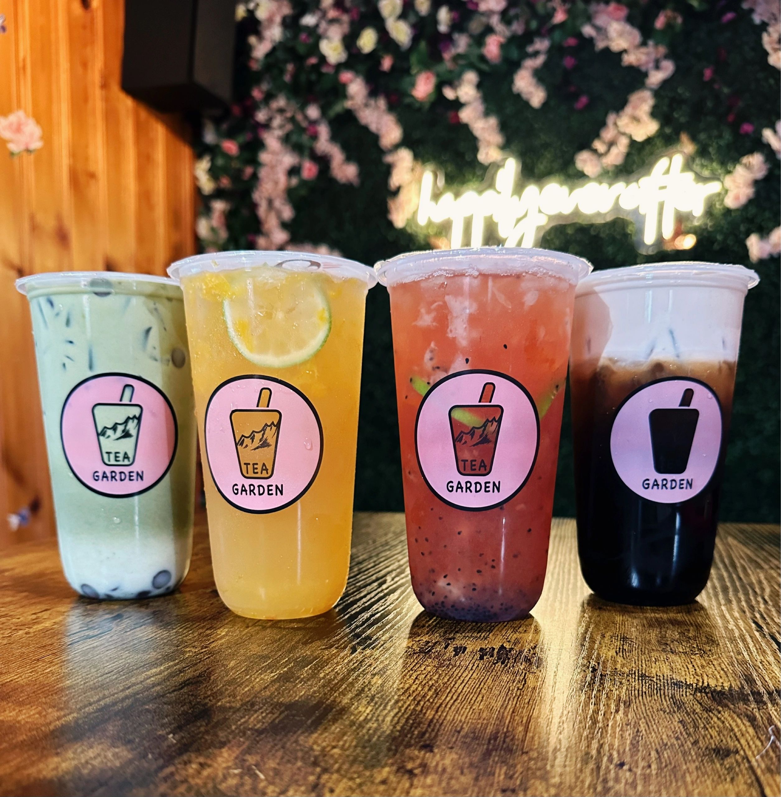 Tea Garden Bubble Tea, Boba, Popping Boba