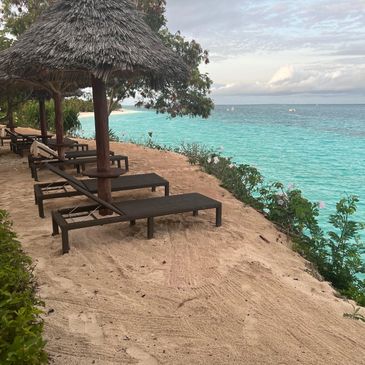 Enjoying solitude in Zanzibar